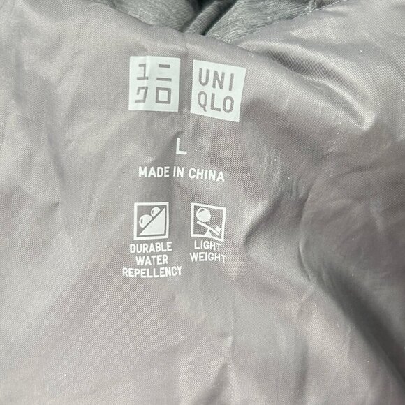 Uniqlo Ultra Light Down Packable Puffer Vest Gray Sleeveless Size Large - Picture 3 of 8